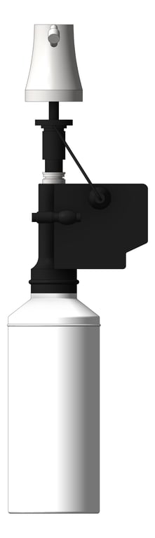 Front Image of SoapDispenser BenchMount ASIJDMacDonald Roval Automatic