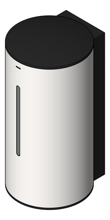 3D Shaded Image of SoapDispenser SurfaceMount ASIJDMacDonald Automatic 1LCapacity