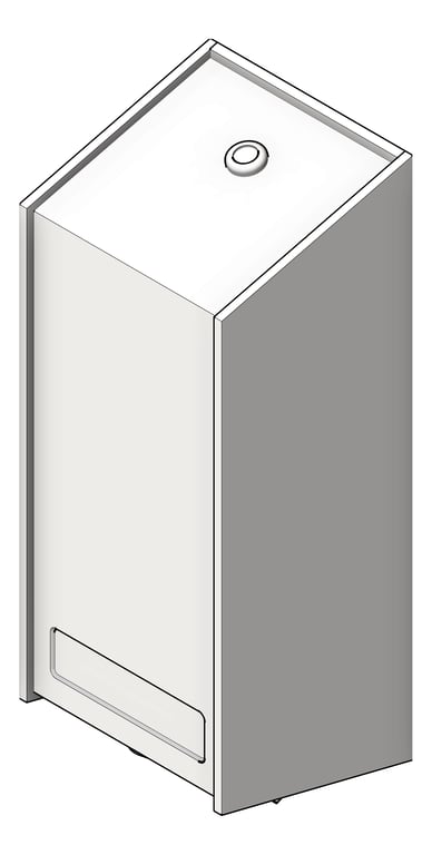 3D Shaded Image of SoapDispenser SurfaceMount ASIJDMacDonald Cartridge