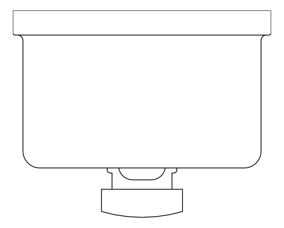 Plan Image of SoapDispenser SurfaceMount ASIJDMacDonald MatteBlack