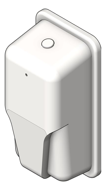 3D Shaded Image of SoapDispenser SurfaceMount ASIJDMacDonald Roval Automatic Foam