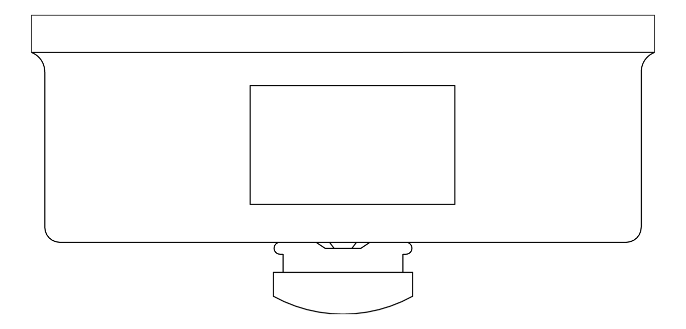Plan Image of SoapDispenser SurfaceMount ASIJDMacDonald SS Horizontal
