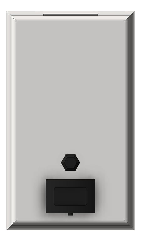 Front Image of SoapDispenser SurfaceMount ASIJDMacDonald SS Vertical