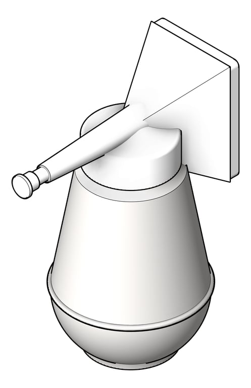 Image of SoapDispenser SurfaceMount ASIJDMacDonald Surgical