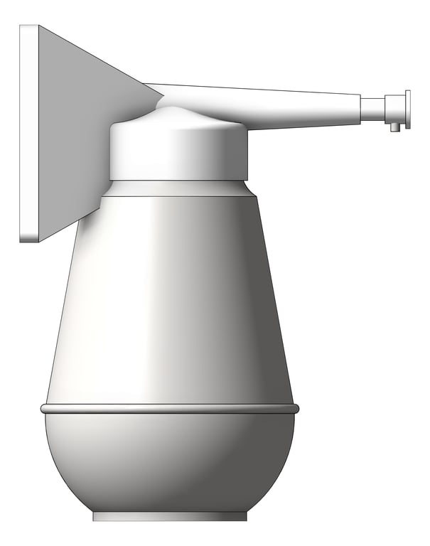 Left Image of SoapDispenser SurfaceMount ASIJDMacDonald Surgical