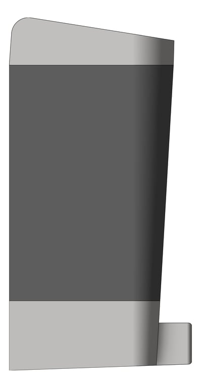 Left Image of SoapDispenser SurfaceMount ASIJDMacDonald Transparent
