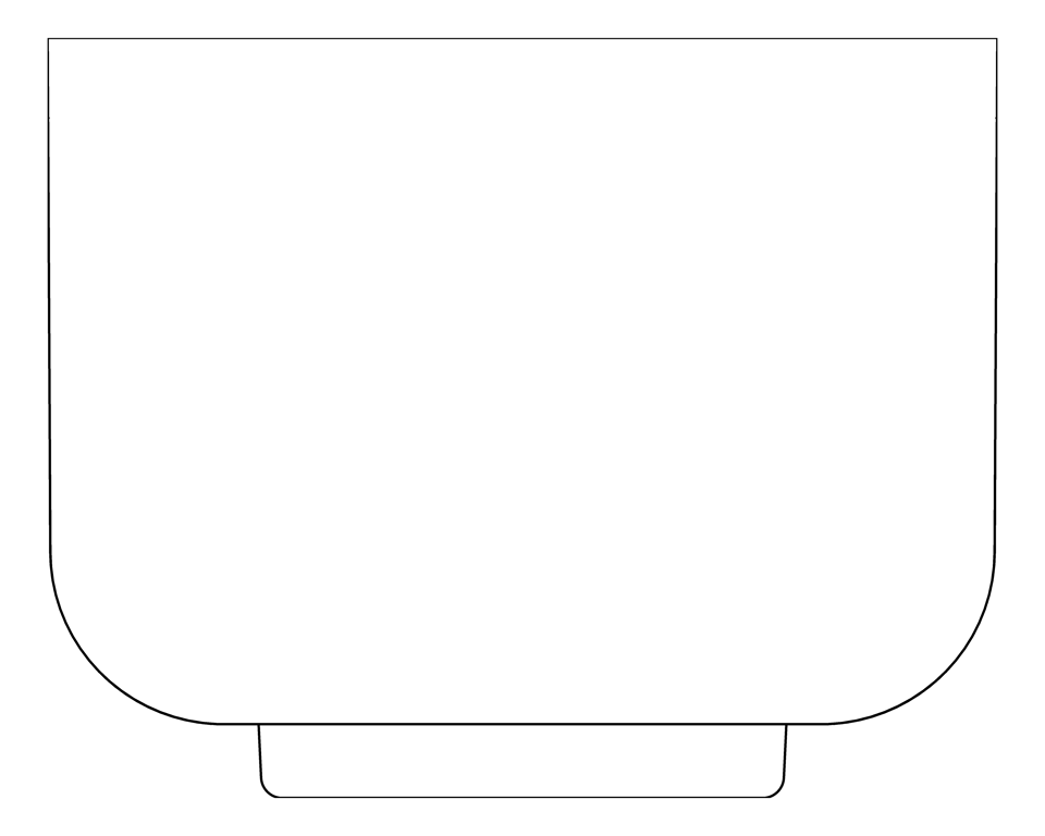 Plan Image of SoapDispenser SurfaceMount ASIJDMacDonald Transparent
