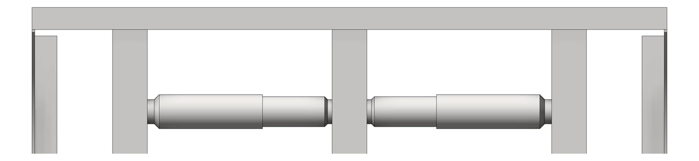 Front Image of ToiletRollHolder SurfaceMount ASIJDMacDonald Double Shelf