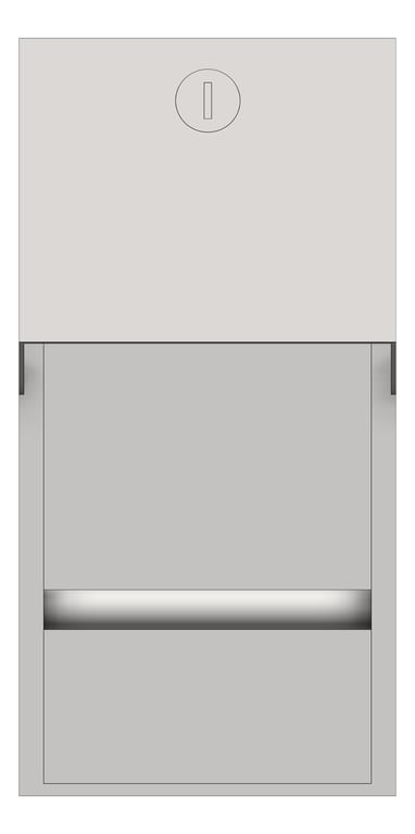 Front Image of ToiletRollHolder SurfaceMount ASIJDMacDonald HideARoll Twin