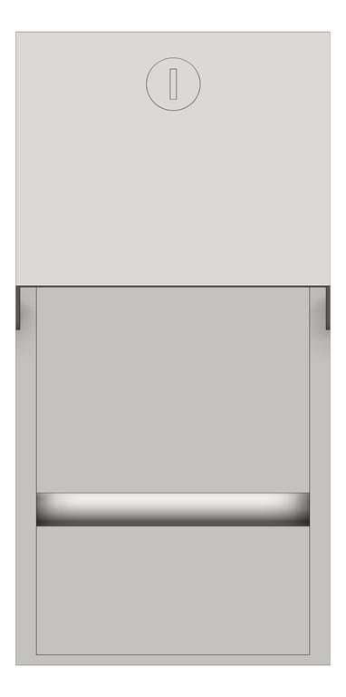 Front Image of ToiletRollHolder SurfaceMount ASIJDMacDonald HideARoll Twin
