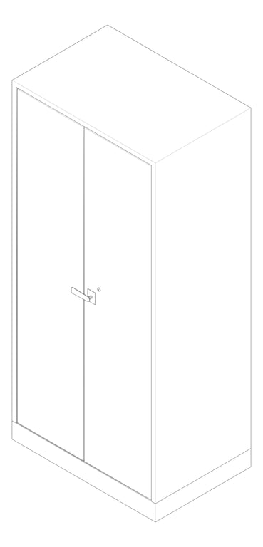 3D Documentation Image of Cabinet Metal ASI Combination