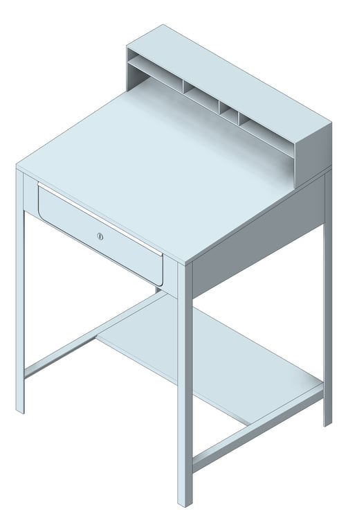 Desk FloorMount ASI Foremans