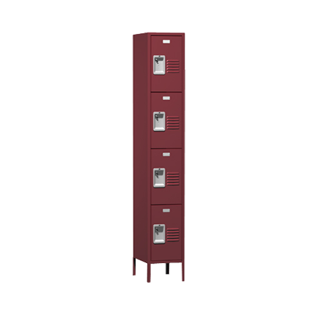 ASI-MetalLocker_Traditional-FourTier@2x.png Image of Locker Metal ASI Traditional FourTier