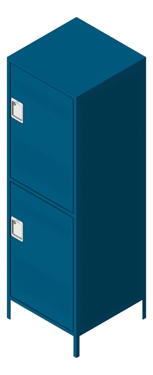 Image of Locker Metal ASI Competitor DoubleTier