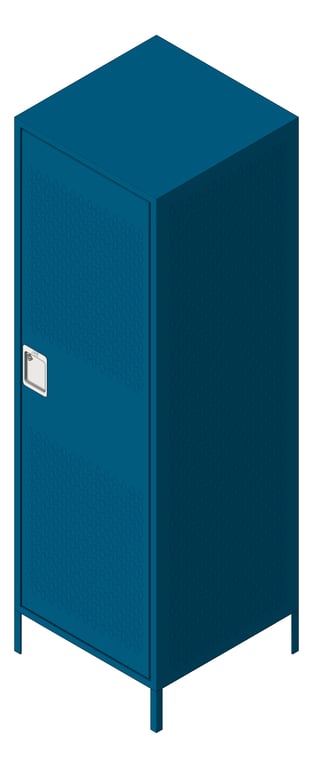 Navigate to Locker Metal ASI Competitor SingleTier