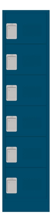 Front Image of Locker Metal ASI Competitor SixTier