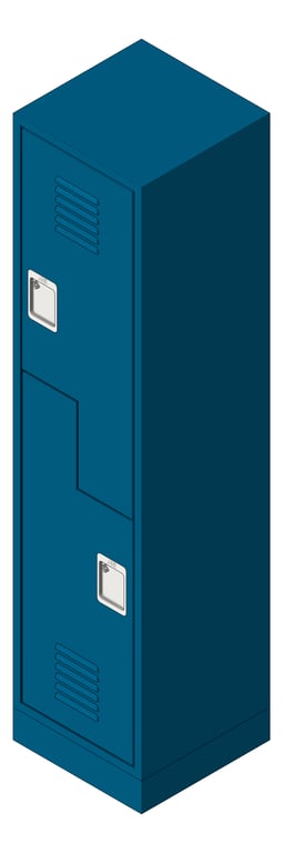Navigate to Locker Metal ASI Traditional 2PersonZ