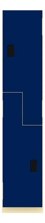 Front Image of Locker Phenolic ASI TraditionalPlus 2PersonZ
