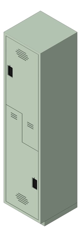 Navigate to Locker Plastic ASI TraditionalPlus 2PersonZ