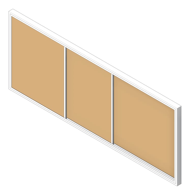 Board Bulletin ASI HorizontalSliders NaturalCork Double