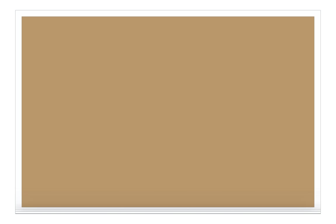 Front Image of Board Bulletin ASI NaturalCork 9300