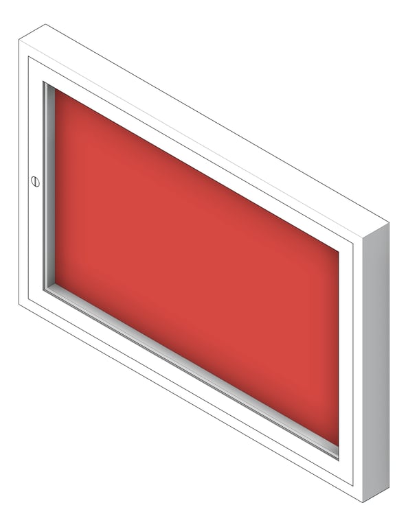Navigate to Cabinet WallMount ASI BulletinDirectory HingedDoor