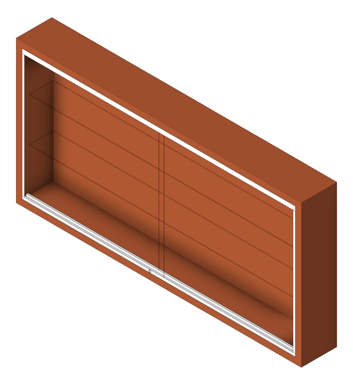 Image of Cabinet WallMount ASI TrophyCase