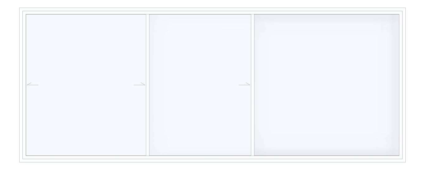 Front Image of Board Marker ASI HorizontalSliders Porcelain Double