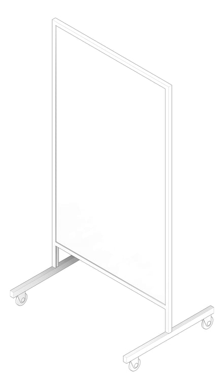 3D Documentation Image of Board Marker ASI Horizontal MobileUnit Glass