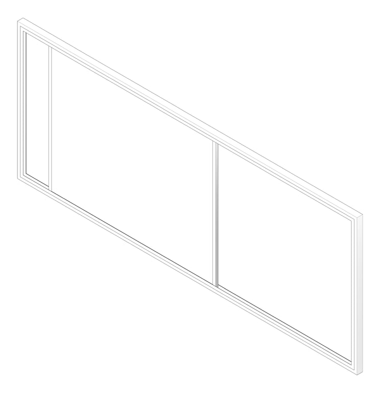 3D Documentation Image of Board Tack ASI HorizontalSliders FabricTac Single