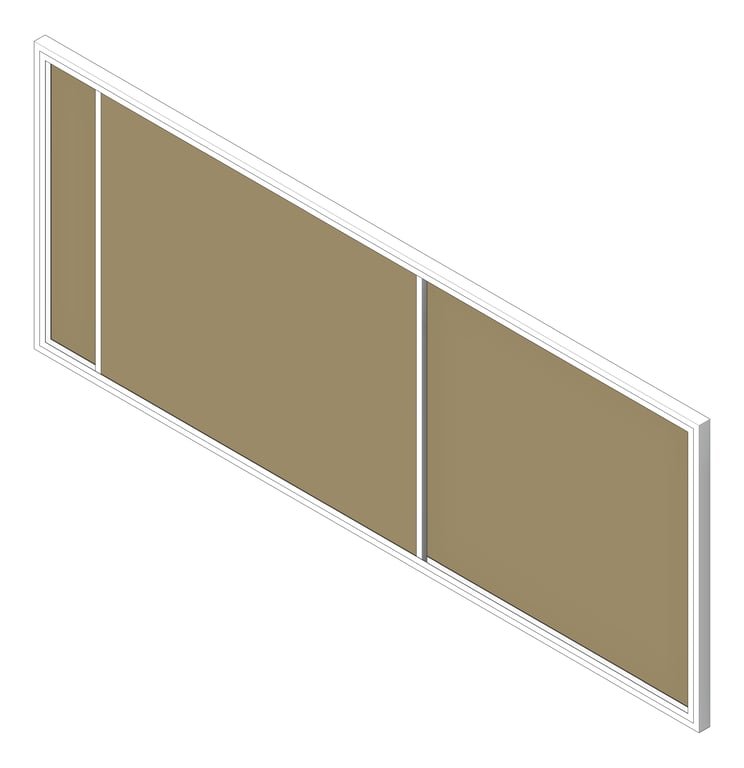 Navigate to Board Tack ASI HorizontalSliders FabricTac Single