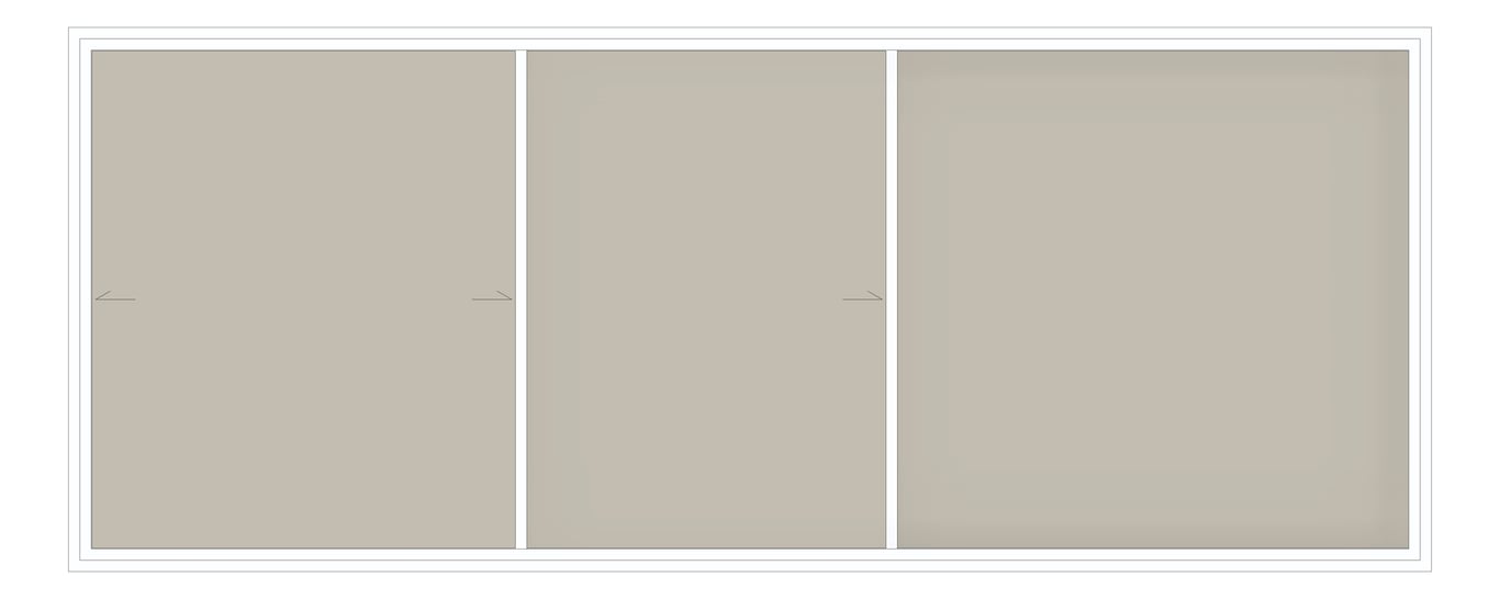 Front Image of Board Tack ASI HorizontalSliders VinylTac Double