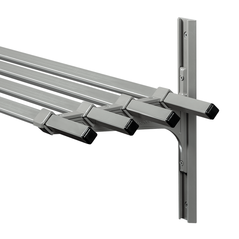 ASI-VisualDisplayProducts_CoatRacks_StudentLine_STL1000 Image of CoatRack SurfaceMount ASI StudentLine