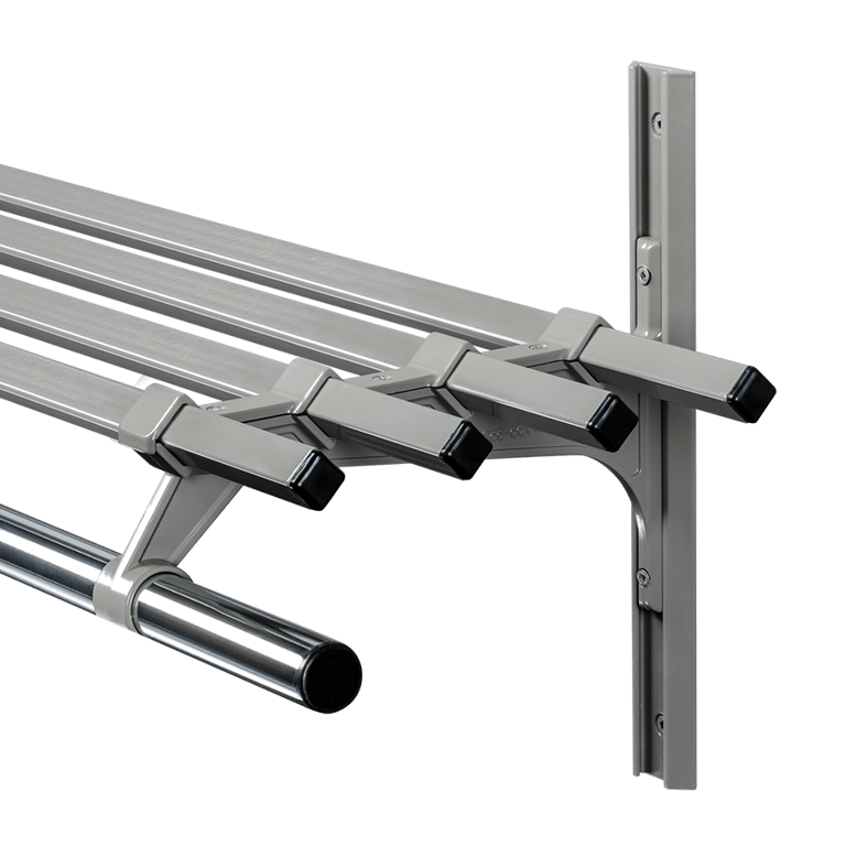 ASI-VisualDisplayProducts_CoatRacks_StudentLine_STL2001 Image of CoatRack SurfaceMount ASI StudentLine