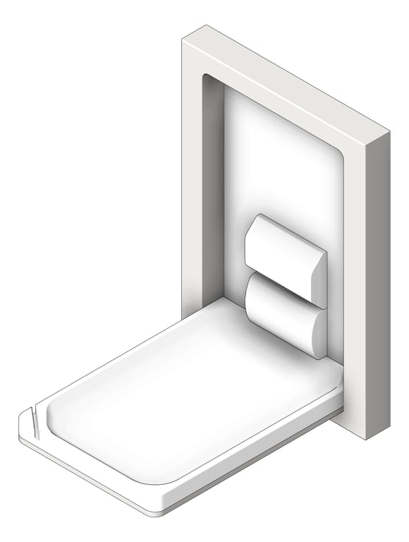 Navigate to BabyChangeStation SurfaceMount ASI Vertical StainlessSteel