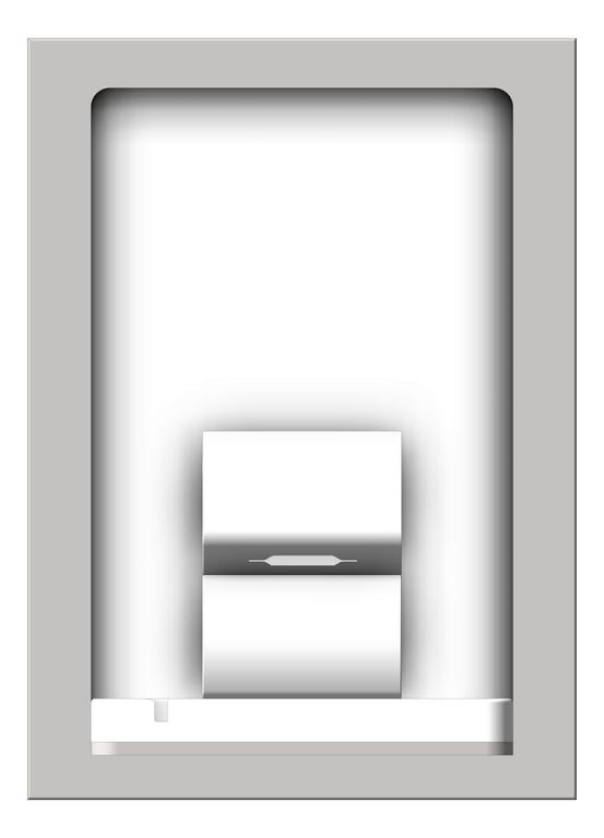 Front Image of BabyChangeStation SurfaceMount ASI Vertical StainlessSteel