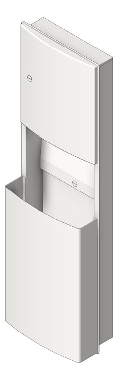 Navigate to CombinationUnit Recessed ASI Roval PaperDispenser 14.8Gal