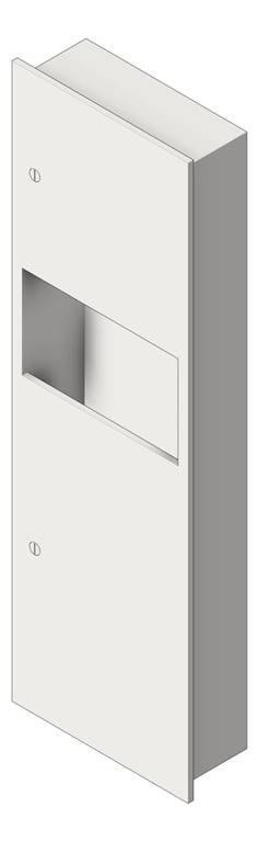 Navigate to CombinationUnit Recessed ASI Simplicity PaperDispenser 9Gal