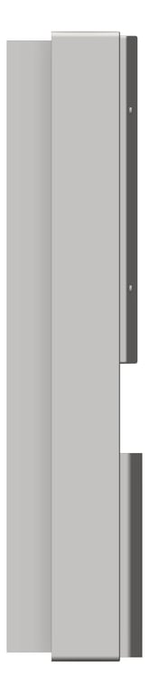 Left Image of CombinationUnit SemiRecessed ASI Roval RollPaperDispenser Battery 13.5Gal
