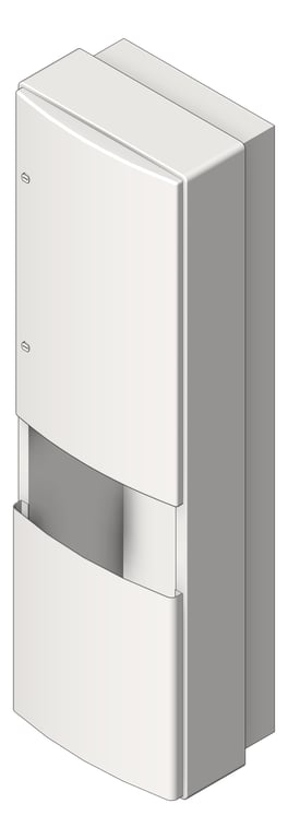 Navigate to CombinationUnit SemiRecessed ASI Roval RollPaperDispenser Electric 13.5Gal