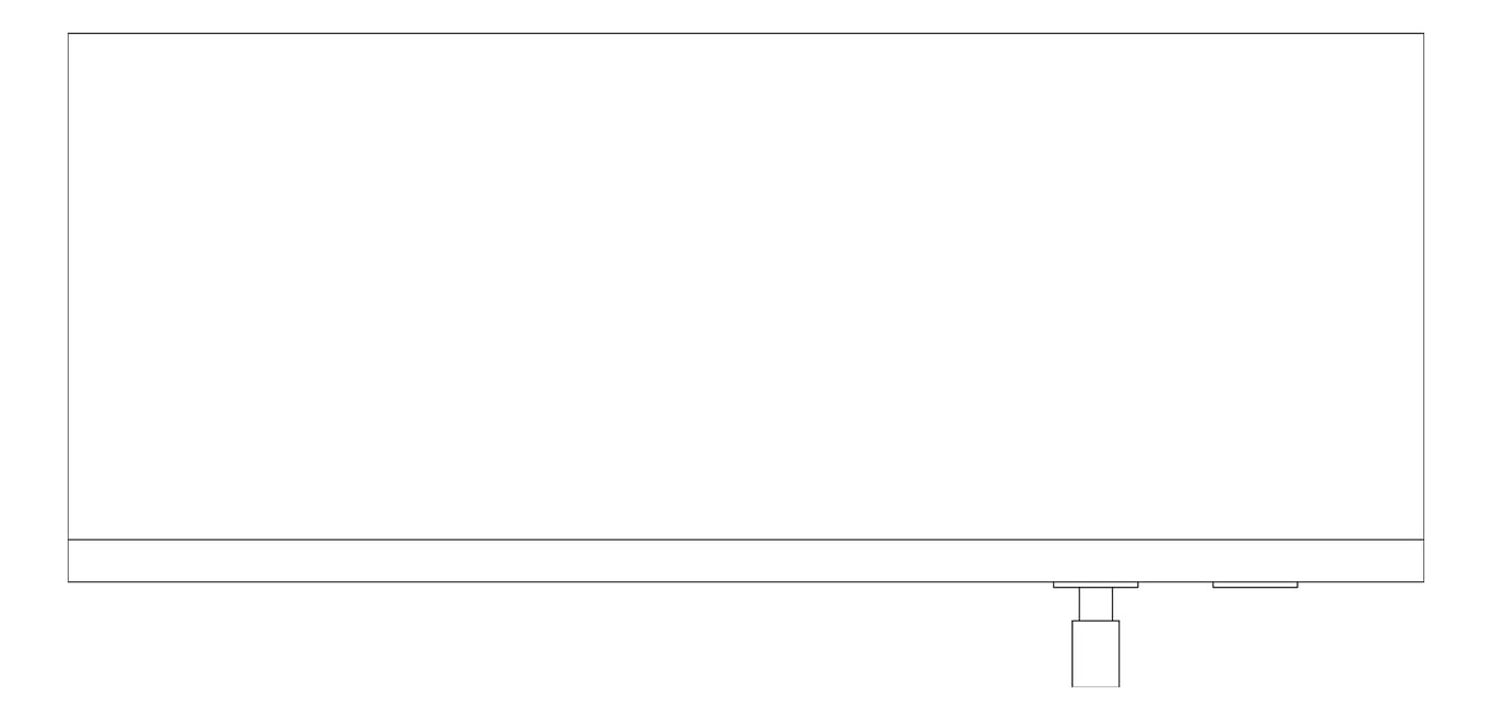 Plan Image of CombinationUnit SemiRecessed ASI Simplicity RollPaperDispenser 9.4Gal