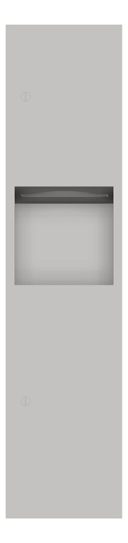 Front Image of CombinationUnit SurfaceMount ASI Simplicity PaperDispenser 4.2Gal