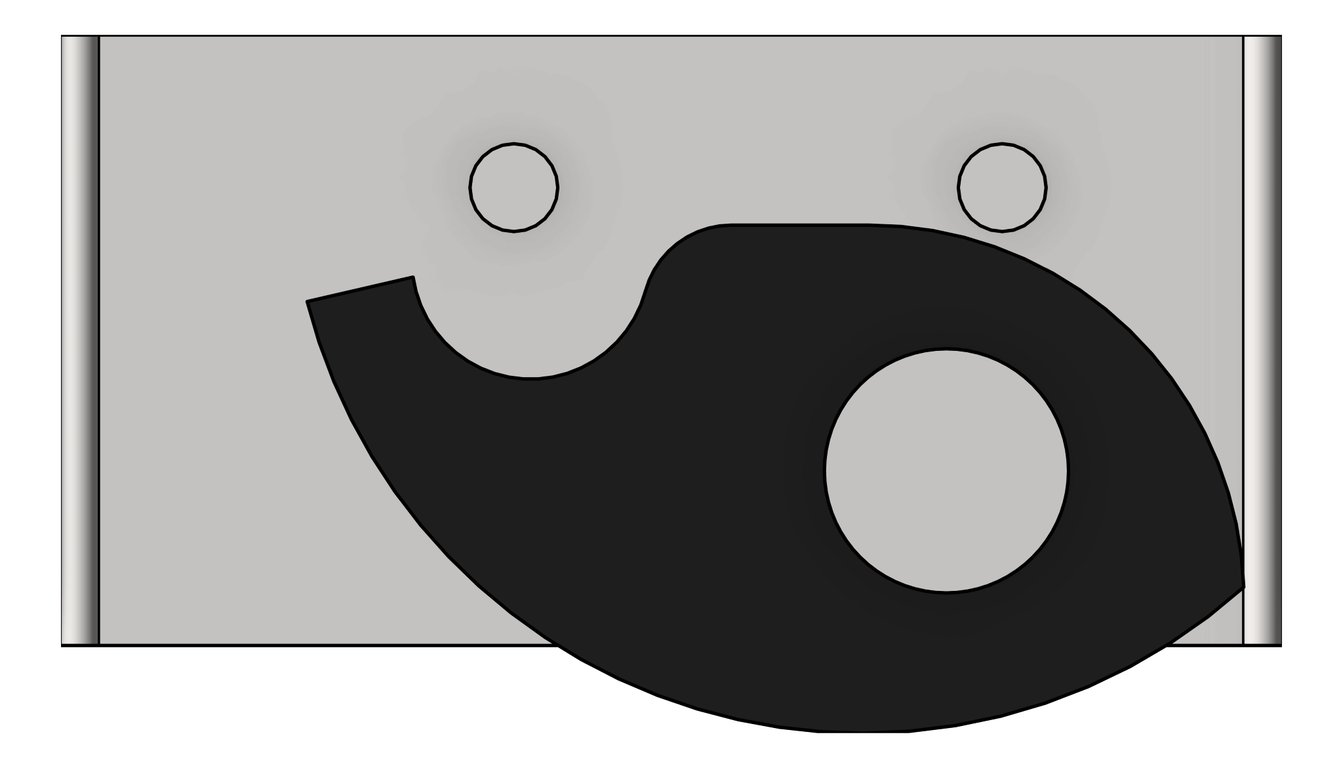 Front Image of MopHolder SurfaceMount ASI Single