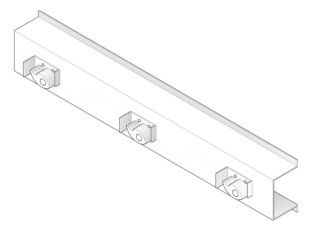 3D Documentation Image of MopRack SurfaceMount ASI