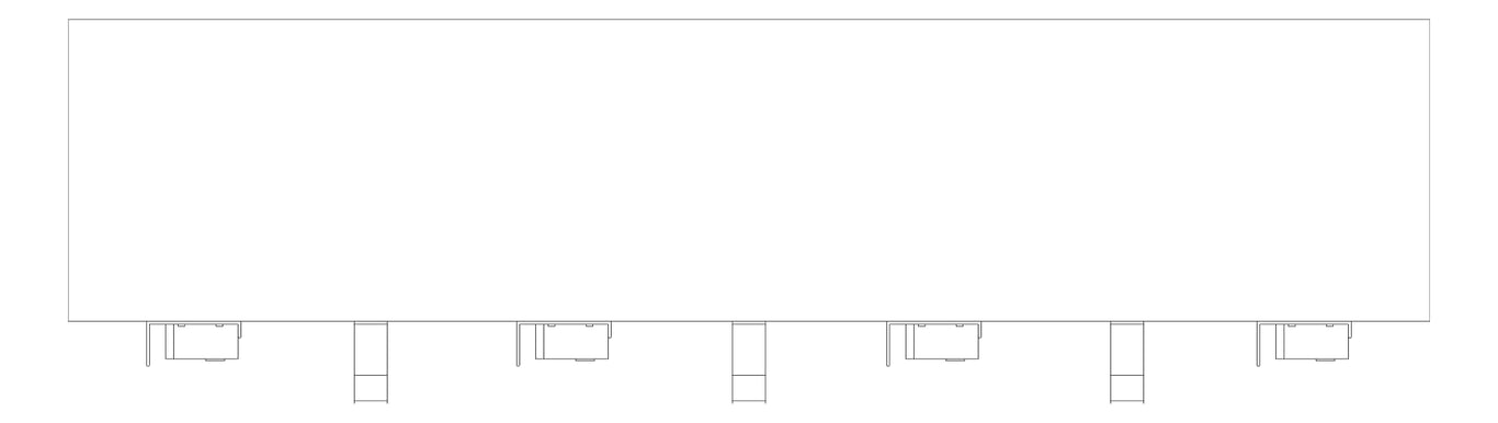 Plan Image of Shelf SurfaceMount ASI UtilityHookStrip DryingRod