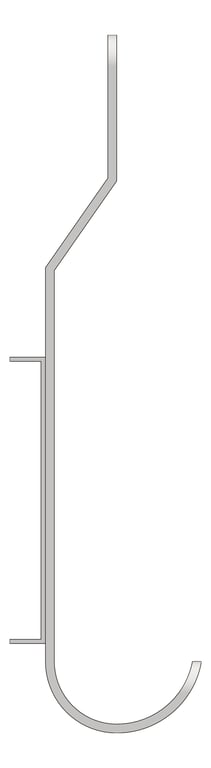 Left Image of UtilityHookStrip SurfaceMount ASI