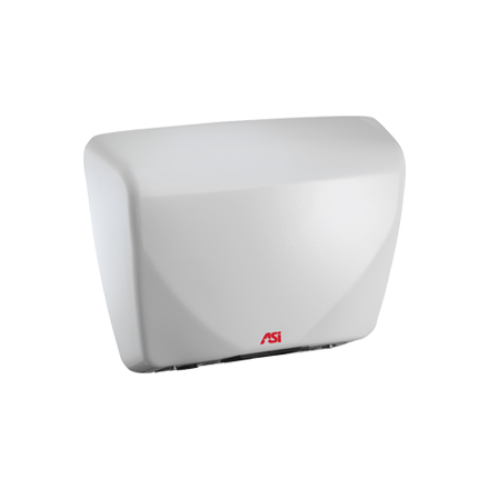 0195_0185-Dryer-White.png Image of HandDryer SurfaceMount ASI Roval