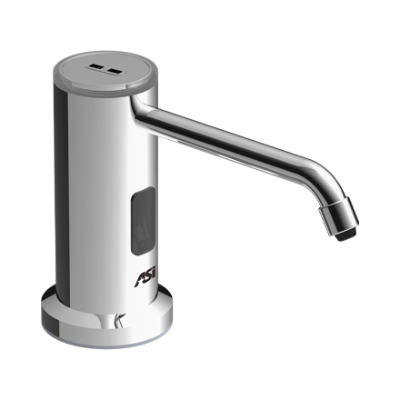 0338-0339_440x440.png Image of SoapDispenser VanityMount ASI Electric TopFill