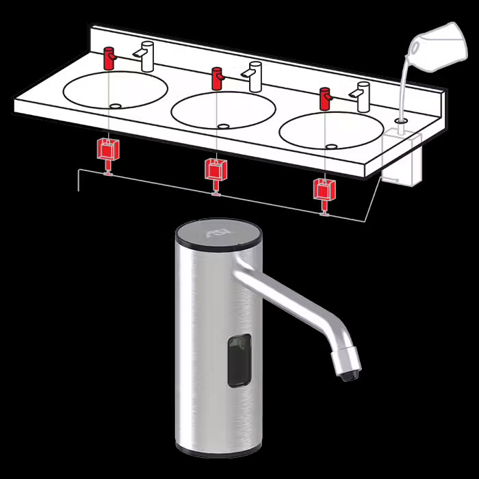 0389.jpg Image of SoapDispenser VanityMount ASI MultiFeed TopFill