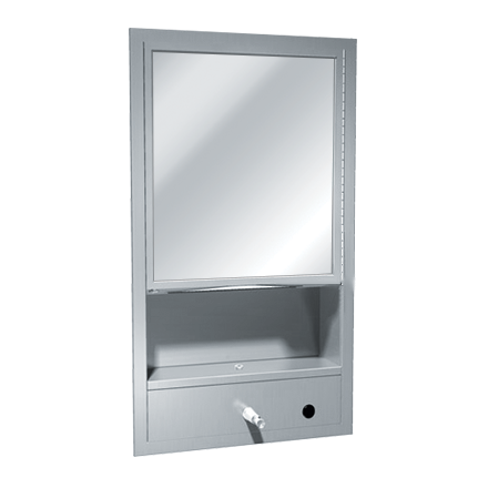 0430_ASI-MultiPurposeCabinet@2x.png Image of Cabinet Recessed ASI Traditional Shelf SoapDispenser TowelDispenser